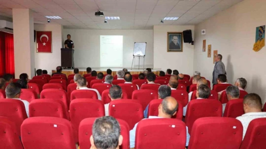Karacasu'da İlçe Afet Müdahale Planı Eğitimi Toplantısı gerçekleştirildi