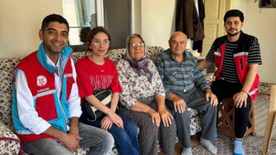 Karacasu'da şehit aileleri ve gaziler unutulmadı