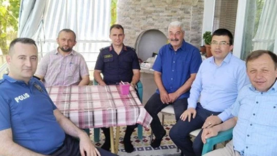 Karacasu'da şehit aileleri ve gaziler unutulmadı