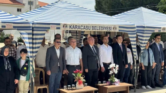 Karacasu'da Şehit Veli Kabalay Kütüphanesi açıldı
