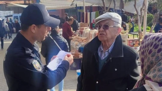 Karacasu'da vatandaşlar dolandırıcılık olaylarına karşı bilgilendirildi