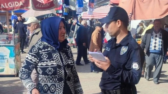 Karacasu'da vatandaşlar dolandırıcılık olaylarına karşı bilgilendirildi