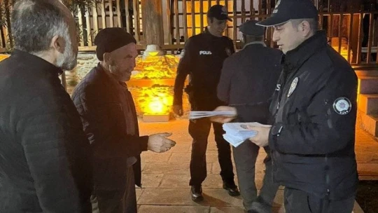 Karacasu'da vatandaşlar dolandırıcılık olaylarına karşı bilgilendirildi