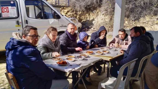 Karacasu'da yağmur duası yapıldı
