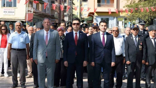 Karacasu'da Zafer Bayramı'nın 102. yıl dönümü törenle kutlandı