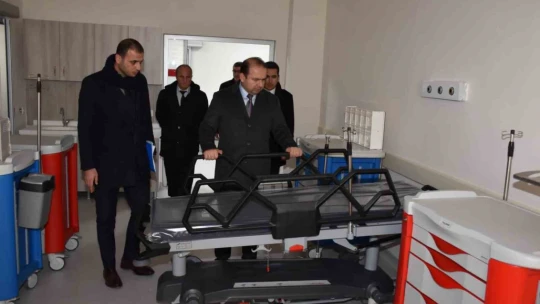 Karacasu İlçe Devlet Hastanesi, hizmete girmek için gün sayıyor