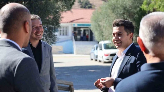 Karacasu Kaymakamı Gündoğdu okul inşaatlarını inceledi