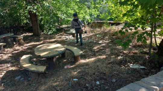 Karacasu'nun gözde yaylasında temizlik mesaisi