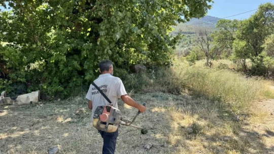 Karacasu'nun gözde yaylasında temizlik mesaisi