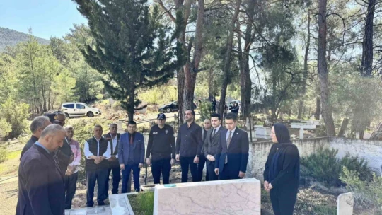 Karacasu şehidini unutmadı