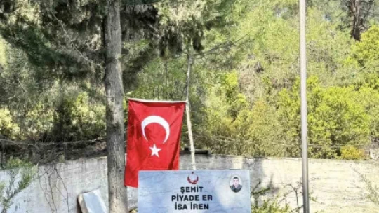 Karacasu şehidini unutmadı