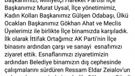 Karacasu'da MHP kurucusu, belediyeye ve parti yönetimine ateş püskürdü