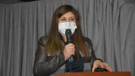 Karacasu'da kadınlara, kefil istemeyen faizsiz kredi anlatıldı