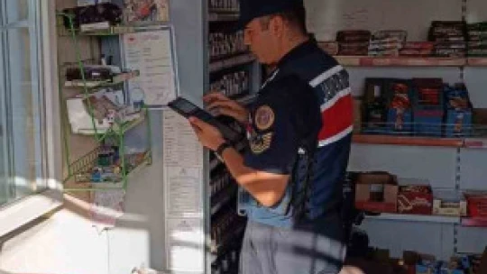 Karpuzlu'da jandarma ekiplerinden 'sıcak nokta' uygulaması
