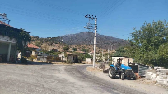 Karpuzlu'daki makilik yangın kontrol altına alındı