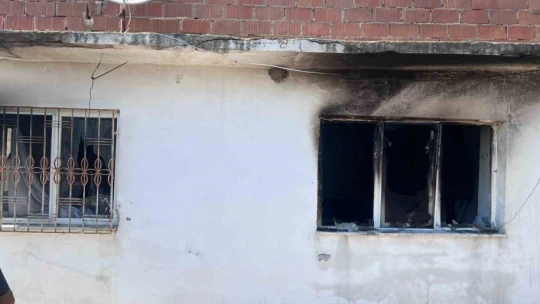 Kayınpederinin evini ateşe veren damat, yakalandı