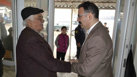 Kaymakam Ateş, Eskihisar Mahallesi sakinleri ile bir araya geldi