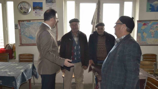 Kaymakam Ateş, Eskihisar Mahallesi sakinleri ile bir araya geldi