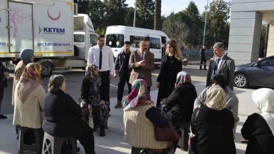 Kaymakam Ateş, kanserde erken teşhise dikkat çekti