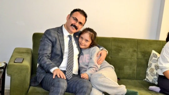 Kaymakam Ateş, Kız Umut Evi'nde özel çocuklarla bir araya geldi