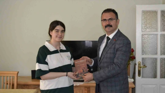 Kaymakam Ateş, öğrencilerin misafiri oldu