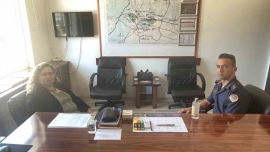 Kaymakam Doğru, kolluk kuvvetleri ile bir araya geldi