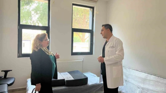 Kaymakam Doğru, sağlık çalışanları ile bir araya geldi