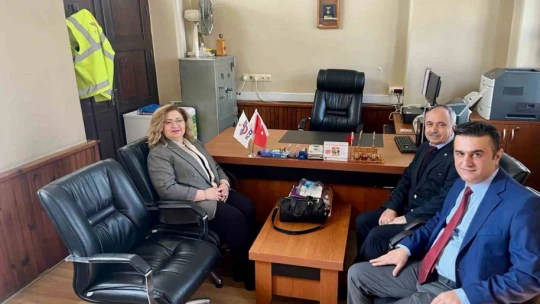 Kaymakam Doğru trene bindi, demir yollarını inceledi