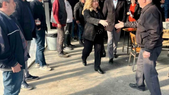Kaymakam Doğru, vatandaşlarla bir araya geldi