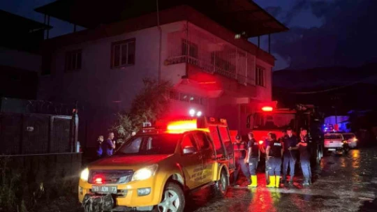 Kaymakam Gökçe, yangın ve taşkın bölgelerinde incelemelerde bulundu