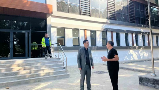 Kaymakam Gülenç, yeni sağlık tesislerinde incelemelerde bulundu