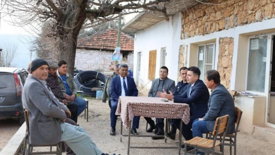 Kaymakam Gündoğdu, Aşağı Görle Mahallesi'nde vatandaşlarla buluştu