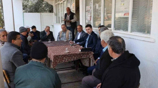 Kaymakam Gündoğdu, Görle Mahallesi'nde vatandaşlarla buluştu