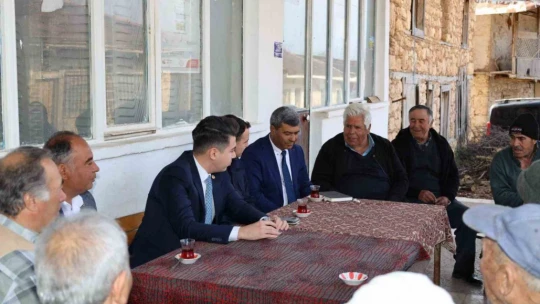 Kaymakam Gündoğdu, Görle Mahallesi'nde vatandaşlarla buluştu