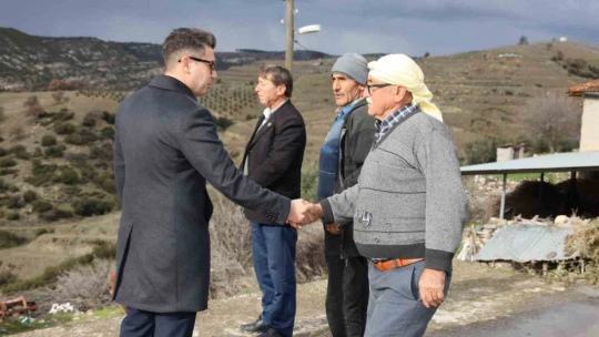 Kaymakam Gündoğdu Hacıhıdırlar Mahalle sakinleri ile buluştu