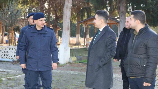 Kaymakam Gündoğdu jandarma personeli ile bir araya geldi