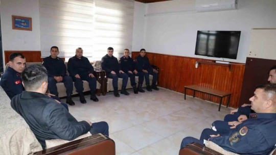 Kaymakam Gündoğdu jandarma personeli ile bir araya geldi