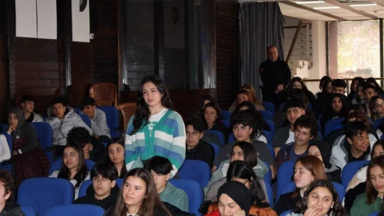 Kaymakam Gündoğdu öğrenciler ile buluştu