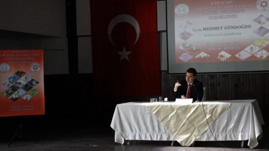Kaymakam Gündoğdu öğrenciler ile buluştu