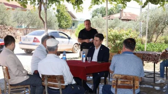 Kaymakam Gündoğdu vatandaşlarla bir araya geldi