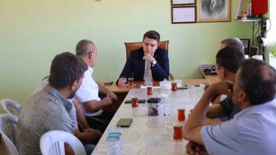 Kaymakam Gündoğdu vatandaşlarla bir araya geldi