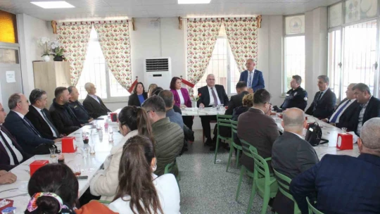 Kaymakam Güneş için veda yemeği düzenlendi