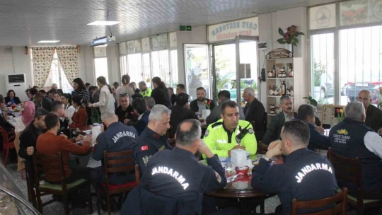 Kaymakam Güneş için veda yemeği düzenlendi