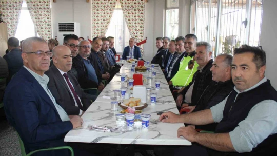 Kaymakam Güneş için veda yemeği düzenlendi