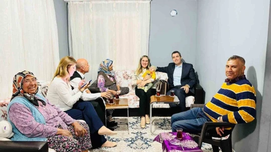 Kaymakam Kuruca, şehit ailesiyle iftarda bir araya geldi