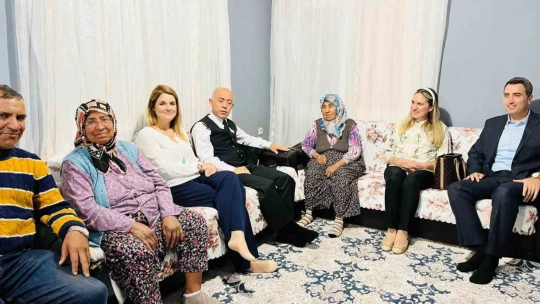 Kaymakam Kuruca, şehit ailesiyle iftarda bir araya geldi