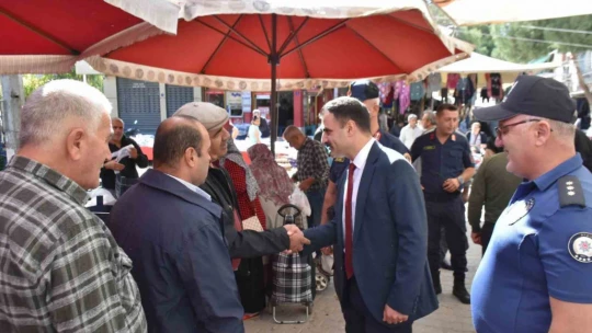 Kaymakam Omurca, Buharkent'e veda etti