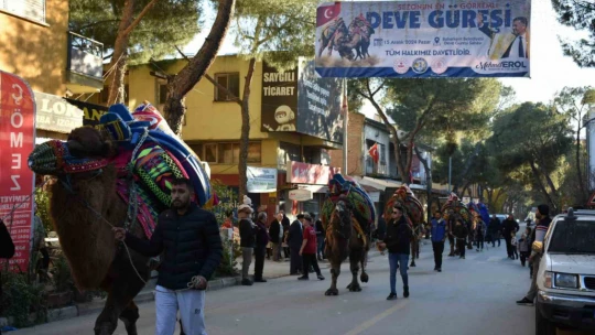 Kaymakam Özefe ve Başkan Erol'dan Buharkent Deve Güreşleri'ne davet