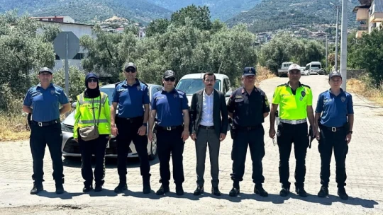 Kaymakam Polat bayram denetiminde
