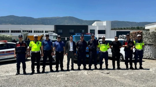Kaymakam Polat bayram denetiminde